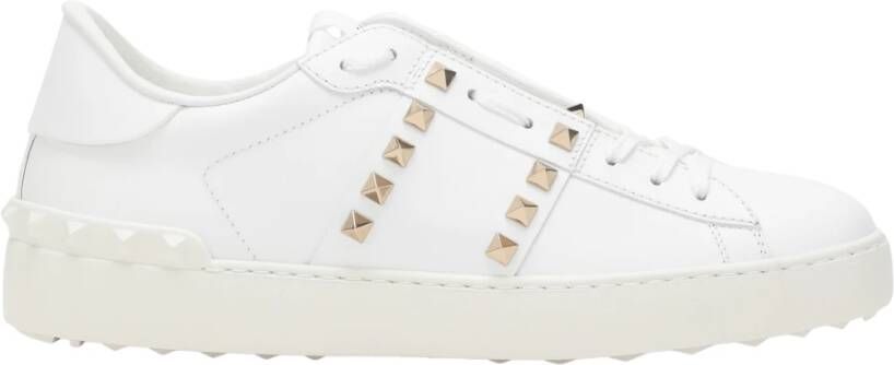 Valentino Garavani Rockstud Lage Sneaker White Dames