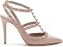 Valentino Garavani Rockstud Platte Schoenen Pink Dames - Thumbnail 1