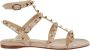 Valentino Garavani Rockstud Sandaal in Poudre Beige Dames - Thumbnail 1