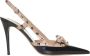 Valentino Garavani Rockstud Slingback Sandalen Black Dames - Thumbnail 1