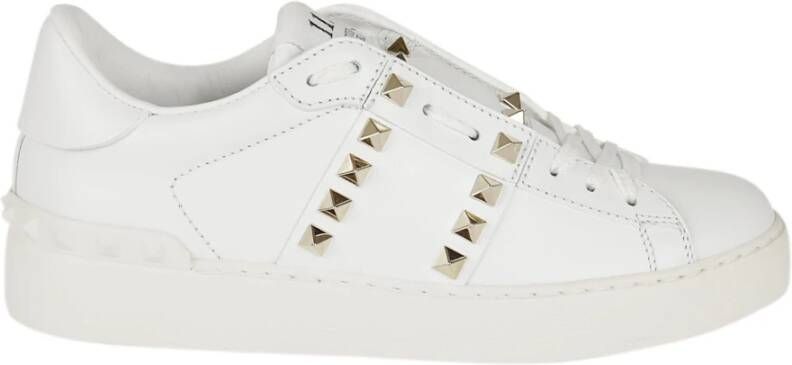 Valentino Garavani Rockstud Untitled Sneaker Wit White Heren