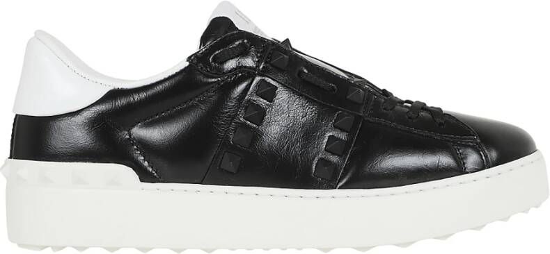 Valentino Garavani Rockstud Untitled Sneaker Zwart Wit Black Dames