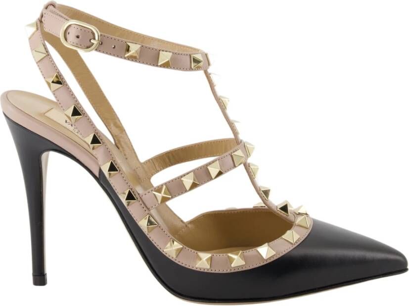 Valentino Garavani Pumps & high heels Rockstud Ankle Strap T.65 in beige