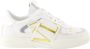 Valentino Garavani Ronde Leren Sneakers met Logo Linten White Dames - Thumbnail 1