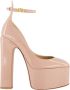 Valentino Garavani Rose Cannelle Platform Pumps Pink Dames - Thumbnail 1