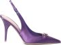 Valentino Garavani Slingback Hakken Sandalen Purple Dames - Thumbnail 1