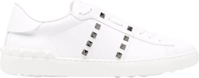 Valentino Garavani Rockstud Untitled Sneakers White Heren