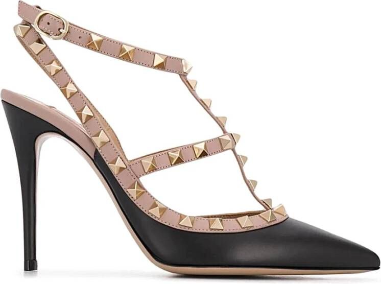 Valentino Garavani Pumps & high heels Rockstud Ankle Strap T.65 in beige