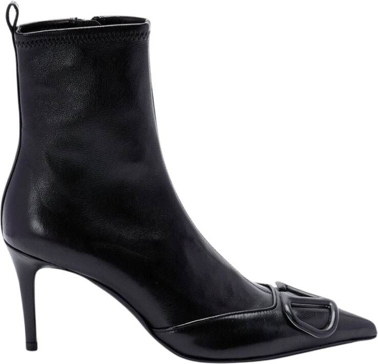 Valentino Garavani Stijlvolle Enkellaarzen Black Dames