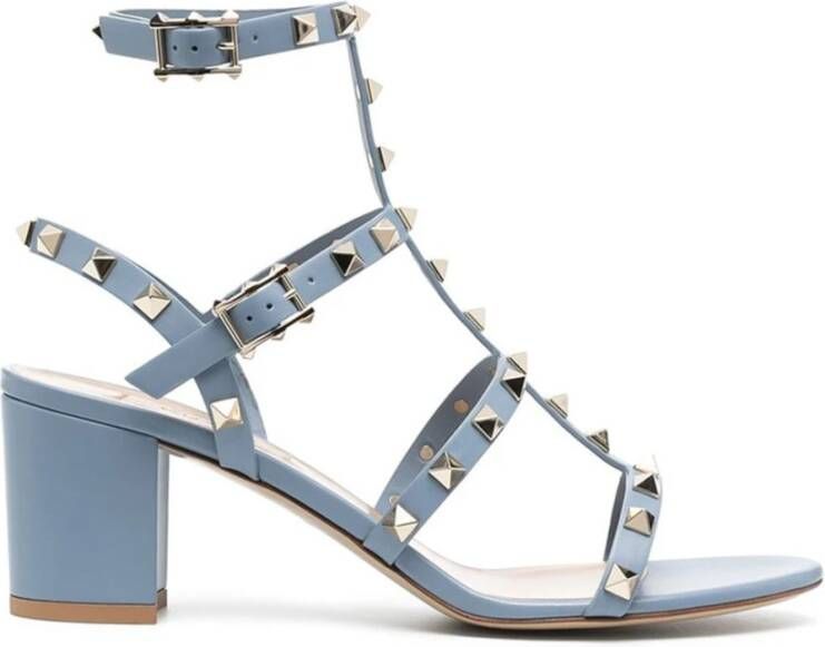 Valentino Garavani Stijlvolle Sandalen met Uniek Ontwerp Blue Dames