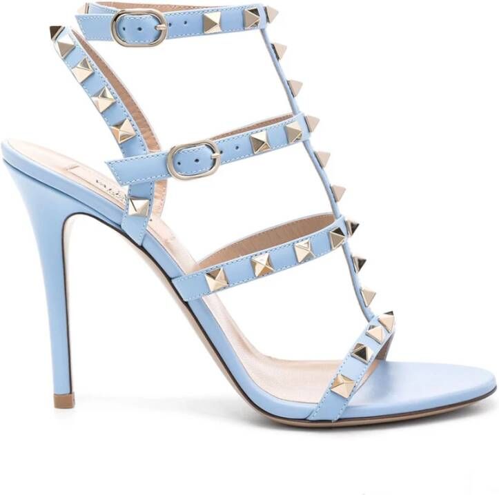 Valentino Garavani Stijlvolle Sandalen met Uniek Ontwerp Blue Dames