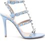 Valentino Garavani Stijlvolle Sandalen met Uniek Ontwerp Blue Dames - Thumbnail 1