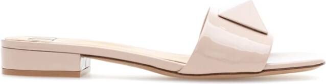 Valentino Garavani Stijlvolle Slides voor Trendy Zomerse Look Beige Dames