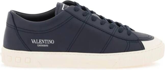 Valentino Garavani Stijlvolle Sneakers met Uniek Design Blue Heren