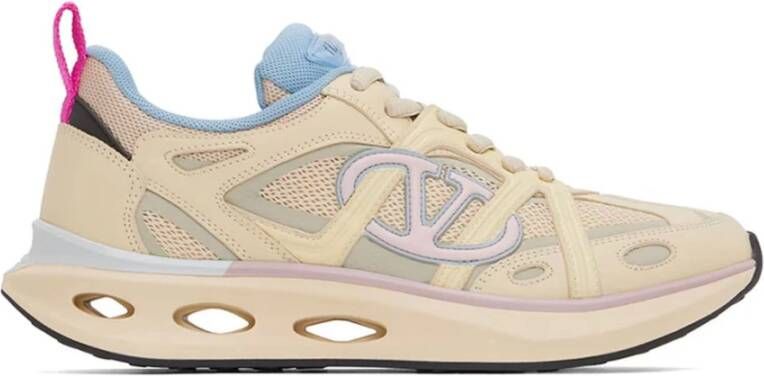 Valentino Garavani Stijlvolle Sneakers voor Heren Beige Dames