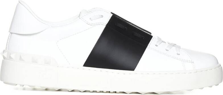 Valentino Garavani Witte Sneakers met Rubberen Studs White Dames