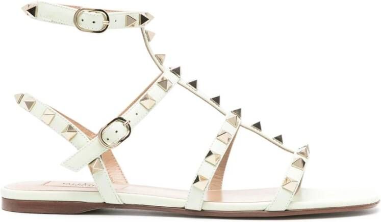 Valentino Garavani Stijlvolle Zomer Sandalen White Dames