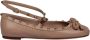 Valentino Garavani Studded Ballerina Flats Beige Dames - Thumbnail 1