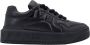 Valentino Garavani Studded Leren Sneakers Black Heren - Thumbnail 1