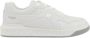 Valentino Garavani Studded Leren Sneakers met reliëf details White Heren - Thumbnail 1