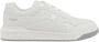 Valentino Garavani Studded Leren Sneakers met reliëf details White Heren - Thumbnail 5