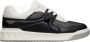 Valentino Garavani Studded Mesh en Nappa Leren Sneakers Black Heren - Thumbnail 1