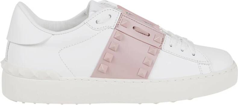 Valentino Garavani Witte Rockstud Sneakers White Dames