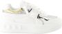 Valentino Garavani Studded Wit Leren Platform Sneakers White Dames - Thumbnail 1