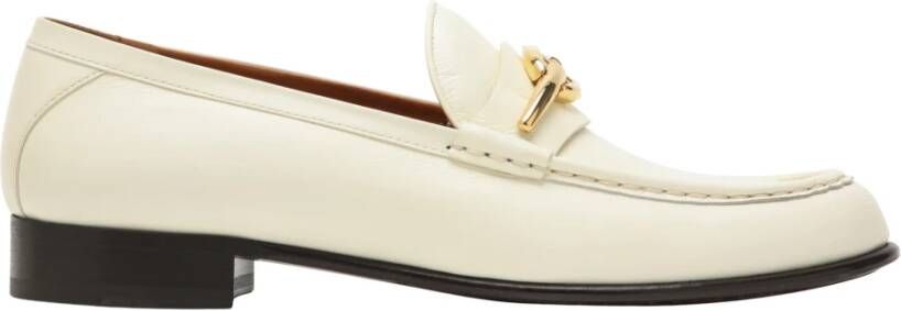 Valentino Garavani Vlogo Loafer Schoen Beige Dames