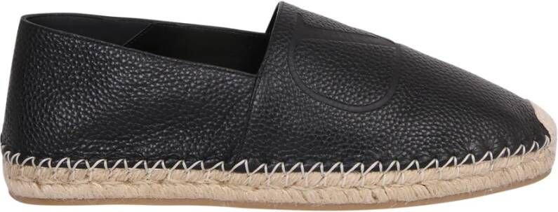 Valentino Garavani Vlogo Signature Espadrilles Black Heren