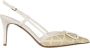 Valentino Garavani Vlogo Signature Sling Back Sandalen Beige Dames - Thumbnail 1