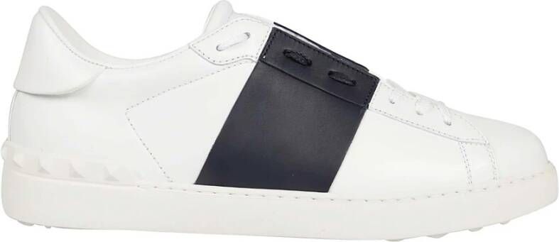 Valentino Garavani Wit Marine Open Sneaker White Heren