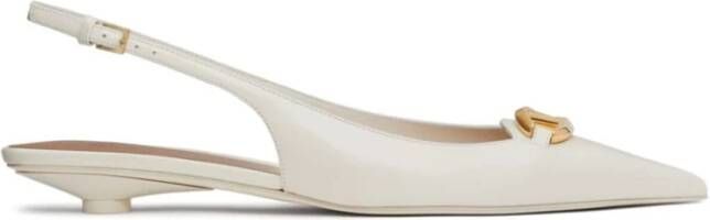 Valentino Garavani Witte Hakken Sandalen White Dames