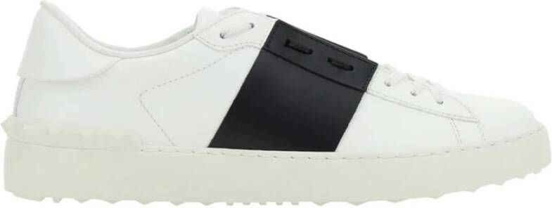 Valentino Garavani Witte Leren Sneakers Ss22 White Dames