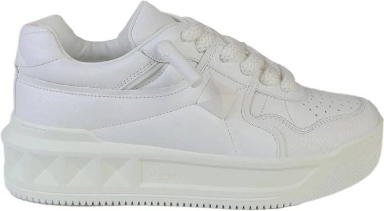 Valentino Garavani Witte Low-Top Stud XL Sneaker White Heren