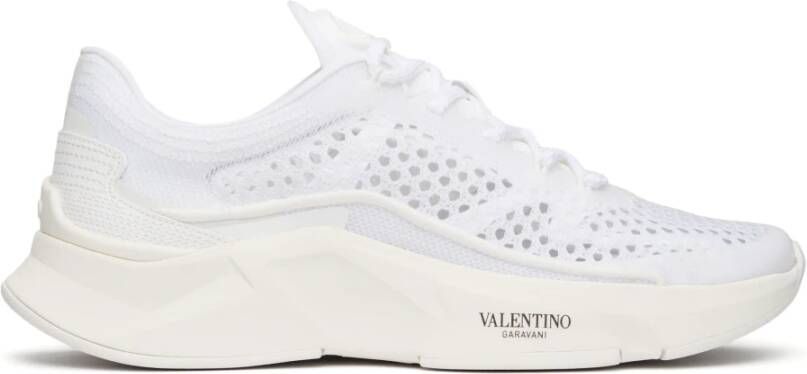 Valentino Garavani True Actress Mesh Sneakers Voor Vrouwen White Dames