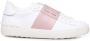 Valentino Garavani Witte Roze Leren Lage Sneakers White Dames - Thumbnail 1