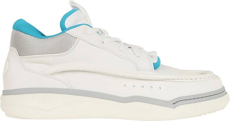 Valentino Garavani Zilver Bia Runboot Sneaker White Heren