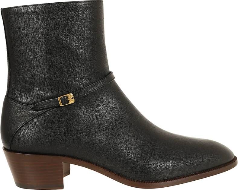 Valentino Garavani Zwarte Bootie Schoenen Black Heren