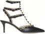 Valentino Garavani Zwarte Elegante Schoenen Black Dames - Thumbnail 1