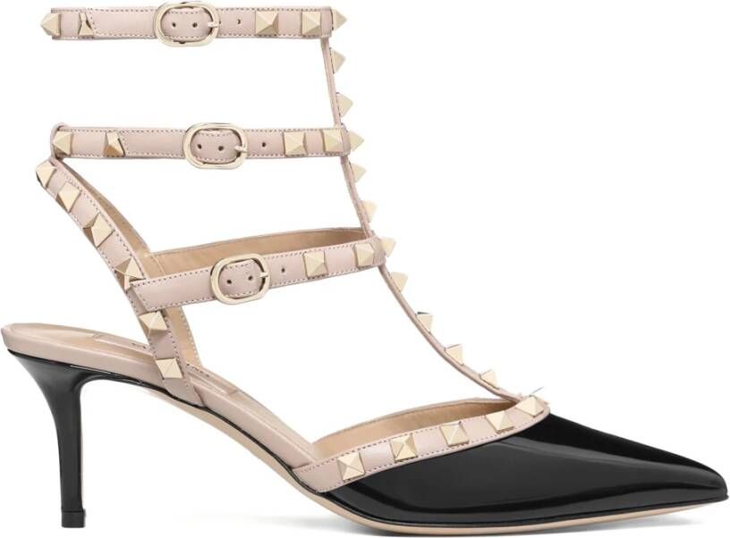 Valentino Garavani Pumps & high heels Rockstud Ankle Strap T.65 in beige