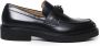 Valentino Garavani Zwarte Loafer Platte Schoenen Black Heren - Thumbnail 1