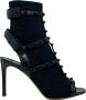 Valentino Garavani Zwarte Sandalen Ss22 Black Dames - Thumbnail 1