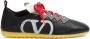 Valentino Garavani Zwarte Sneakers met VLogo Patch Black Heren - Thumbnail 1