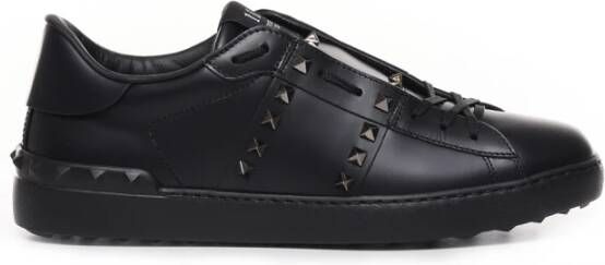 Valentino Garavani Zwarte Sneakers voor Mannen Black Heren