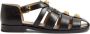 Valentino Garavani Zwarte VLogo Sandalen met Parel Detail Black Dames - Thumbnail 1