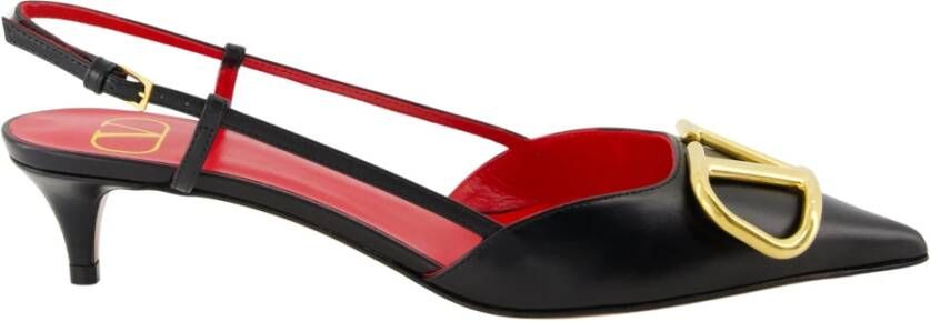 Valentino Garavani Zwarte VLogo Signature Pumps Black Dames