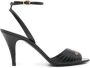 Valentino Garavani Zwarte VLogo Signature Sandalen Black Dames - Thumbnail 1