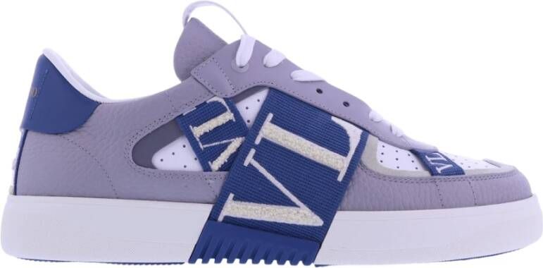 Valentino Garavani Stijlvolle Basket Sneakers Gray Heren