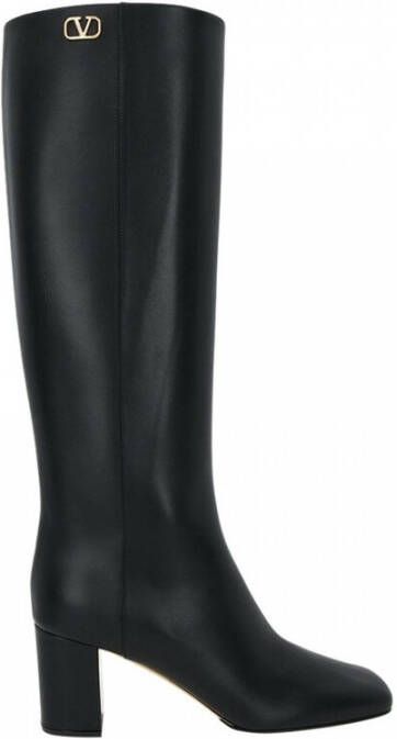 Valentino High Boots Zwart Dames